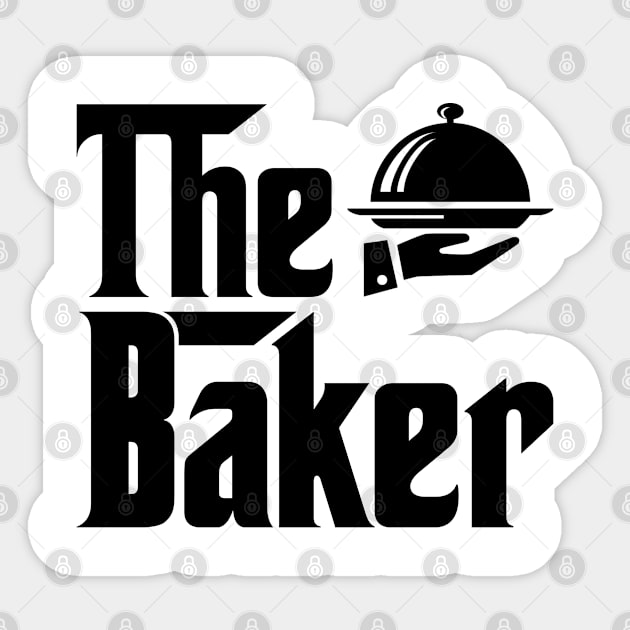 The baker job gifts for father mother Sticker by SerenityByAlex